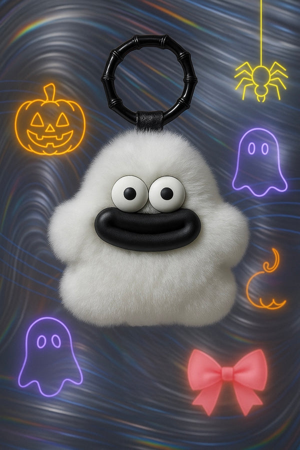 BOCA STORY - Happy Ghost - Keychain & handbag fur charm, handbag accessories