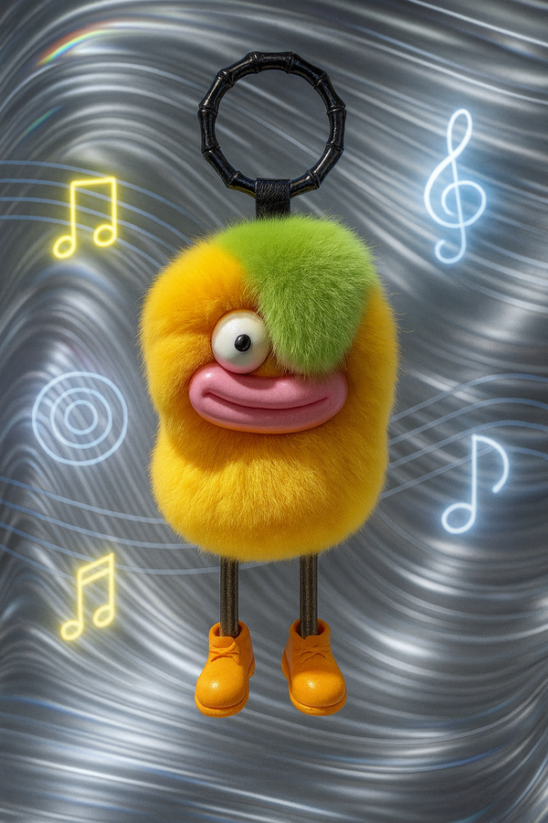 BOCA STORY - Happy Mango -  Keychain & handbag fur charm, handbag accessories