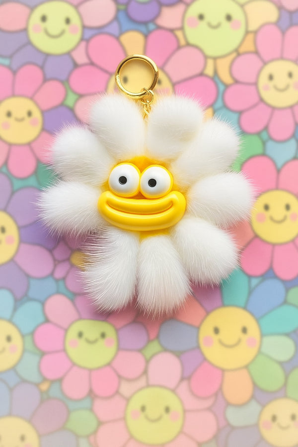BOCA STORY - Happy Daisy -  Keychain & handbag fur charm, handbag accessories