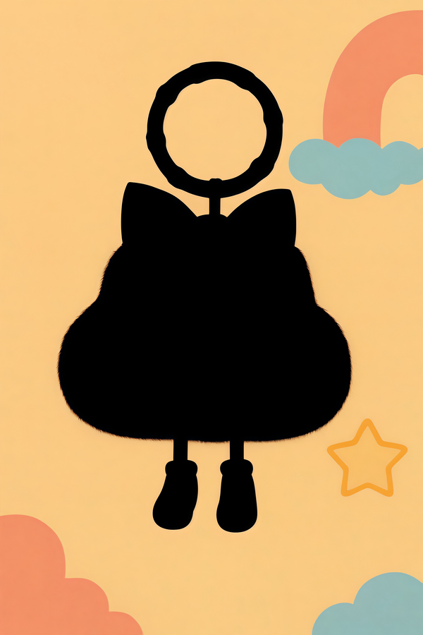 Coming Soon - Happy Cloud - Keychain & handbag fur charm, handbag accessories