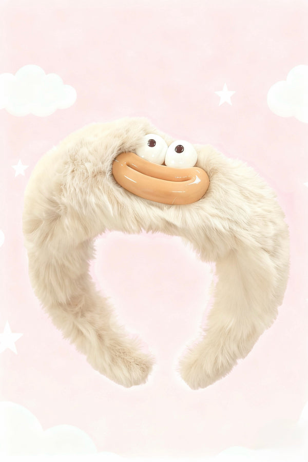 BOCA STORY - Happy Cocoa - Hairband, Fur Accessory