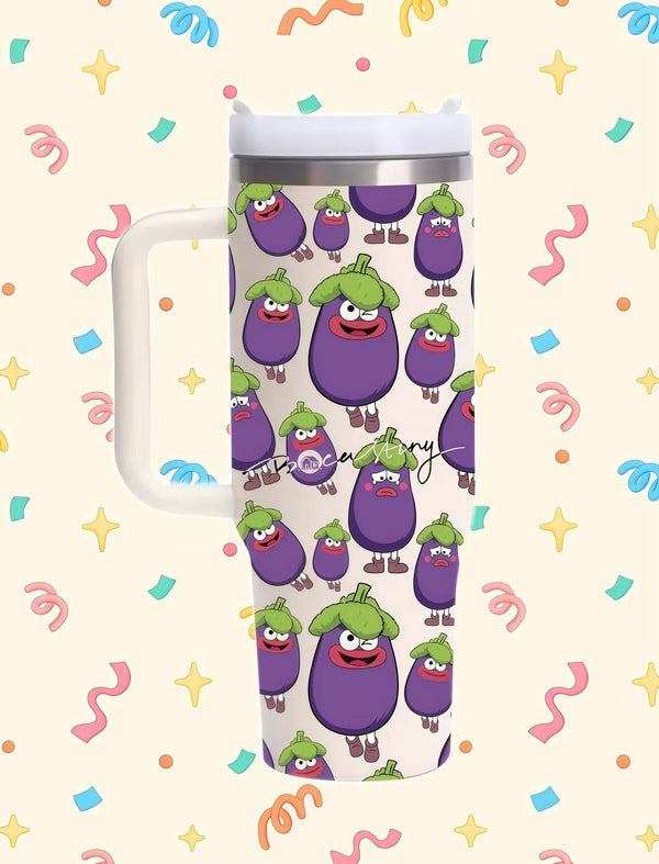 BOCA STORY - Eggplant Stainless Steel Tumbler - 30oz