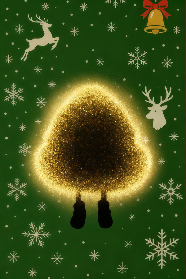 Xmas Limited Edition - Happy Xmas Tree - Keychain & handbag fur charm, handbag accessories